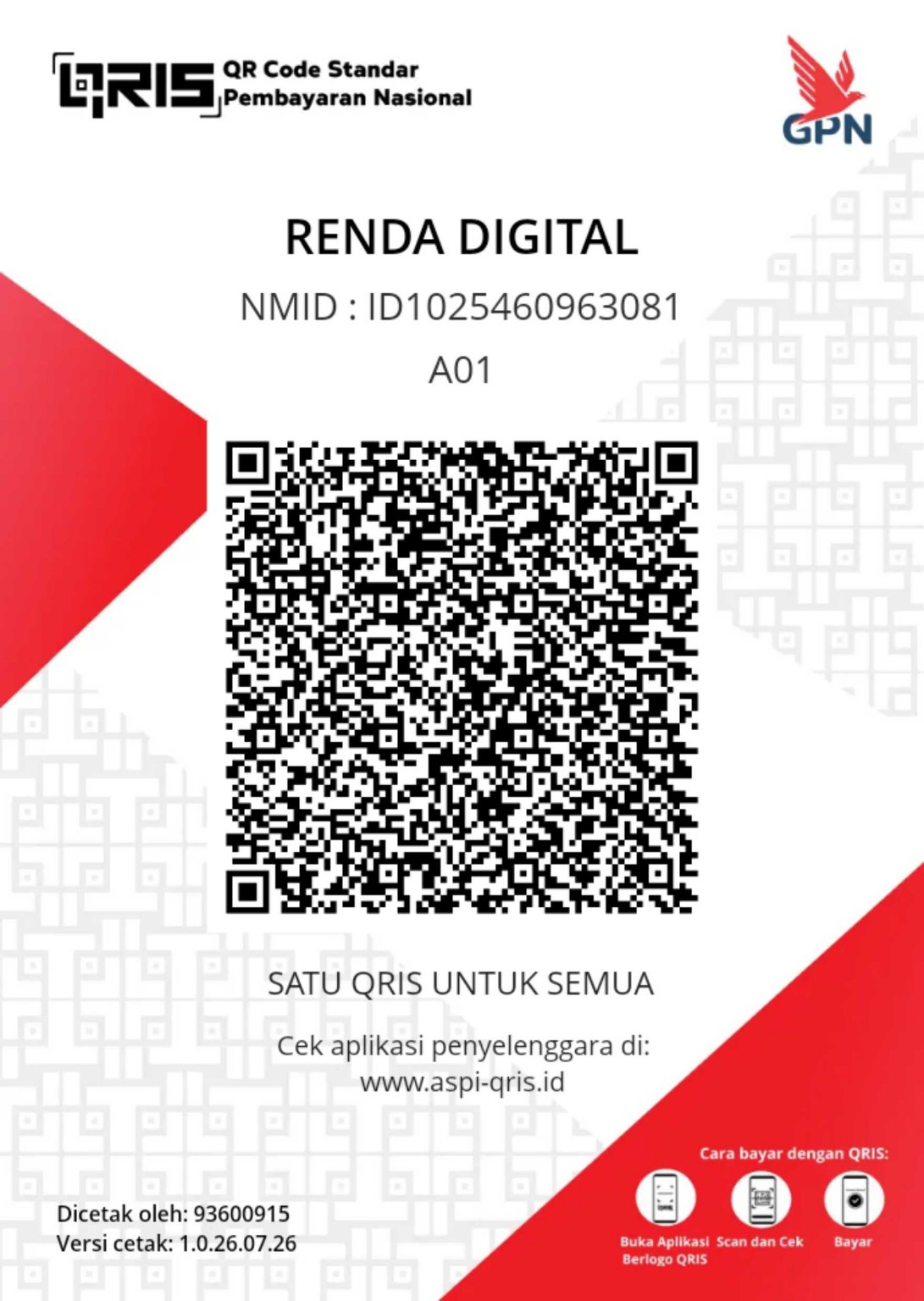 QRIS Renda Digital
